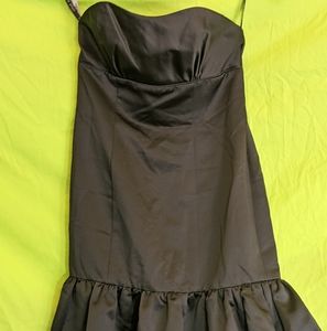 Alfred Angelo size6 Formal Black sleeveless mini dress